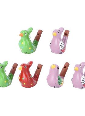 Whistle Bird Water Whistles Toy Ceramic Kids For Party Toys