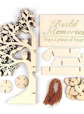 Wedding Party signing card signature wishing tree Guest Book