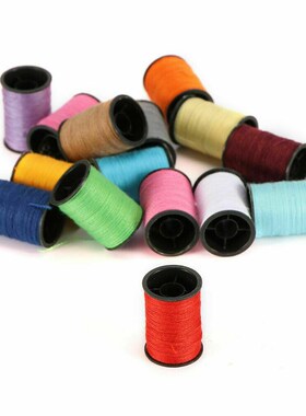 64 Rolls Sewing Machine Line Thread Spool Set Bobbin Cotton