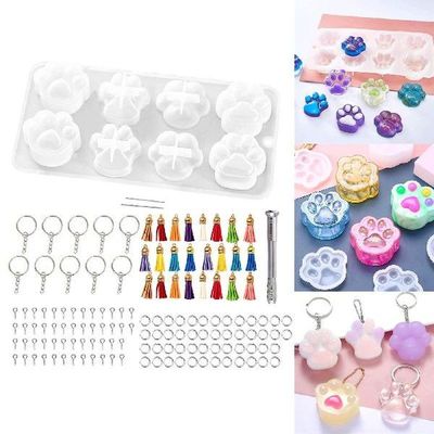 Keychain Silicone Molds Handmade Durable for Homemade