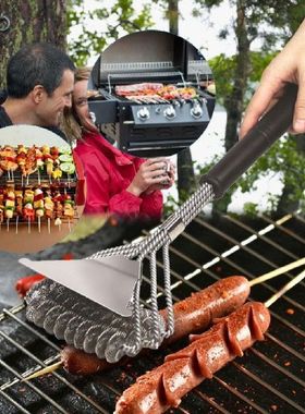 Silicone Dish Scrub Cleaner Brush 17in 1 Grill BBQ Grill