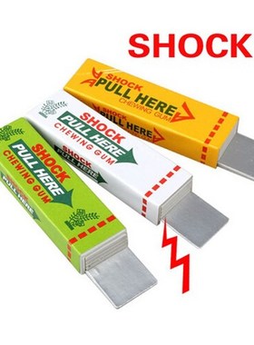 Safety Trick Joke Toy Fun Electric Toys Chewing Gum Pull He