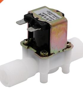 AC220V Solenoid Valve Magnetic N/C Water Air Inlet Flow Swit