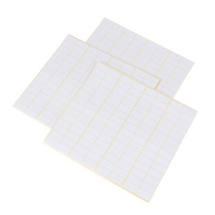 1680pcs A Lot 10*20mm Blank White Sticker Labels Small Pape