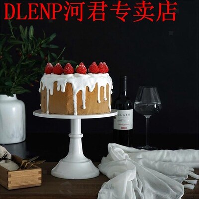 Metal Iron Cake Stand Round Pedestal Dessert Holder Cupcake