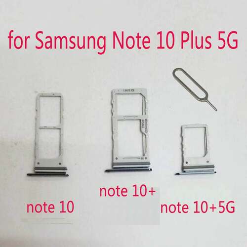 Sim Tray SD Card Holder Samsung Note 10 Plus 10+ 5G Galaxy