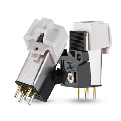 Phonograph Turntable Dual Moving Magnetic Cartridge Stylus W