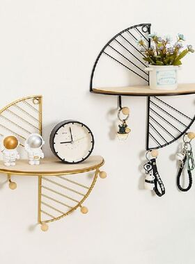 Nordic Wall Shelf  Rectangle Wall Hanging Decor