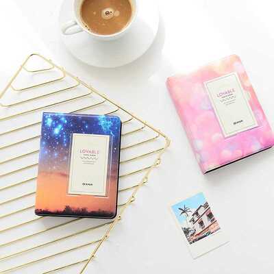 Card-Holder Storage Album-64-Pockets Photo-Book Instax Mini