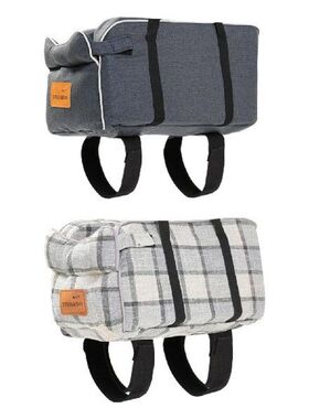 Pet Dog Car Booster Seat on Car Armrest Travel Carrier for
