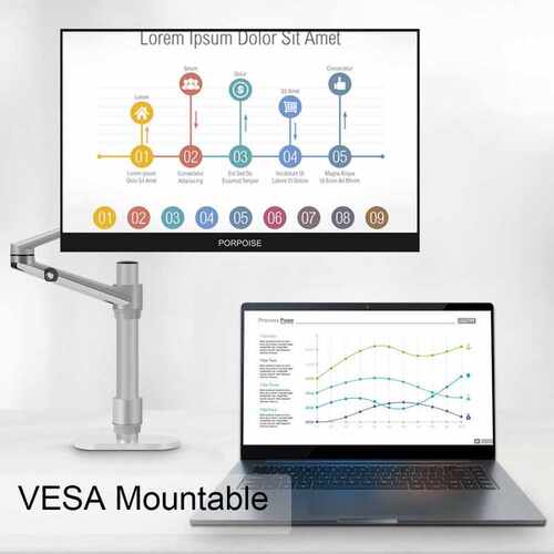 Portable Monitor 2K 16'' Ultra-clear 2560x1600 sRGB