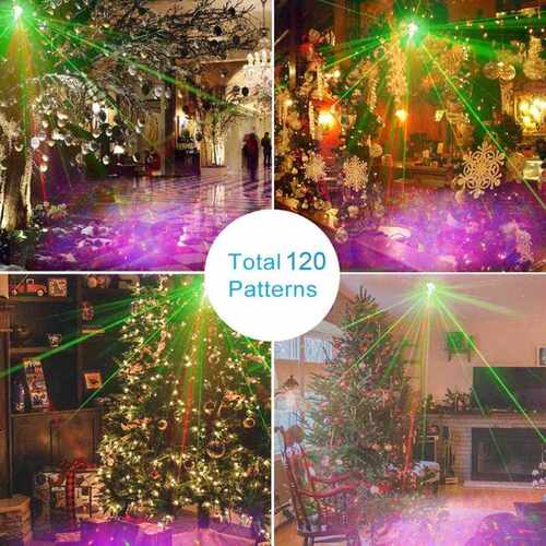 Mini RGB Disco Laser Light DJ LED Laser Stage Projector Mult