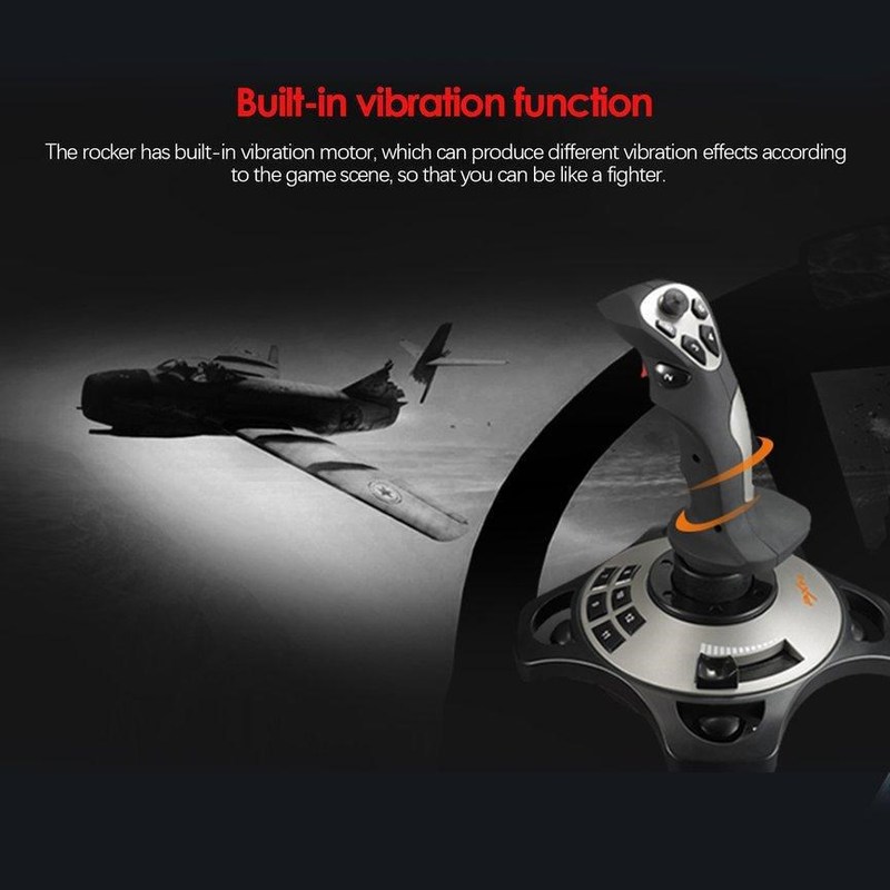For PXN-2113 Flight Simulator Gamepad Vibration Controller U