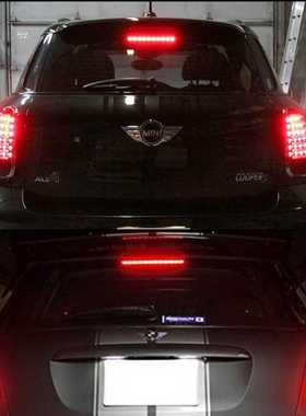 Black Chrome Lens Red LED 3rd Brake Lamp For 2007-2014 MINI