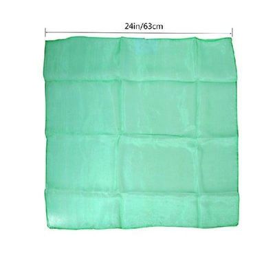 12pcs 60x60cm Hemmed Square Juggling Dance Scarves 6 Colors