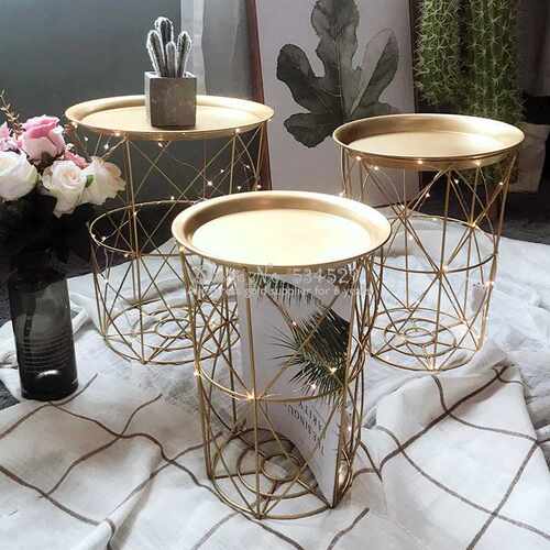 Storage-Basket Snack-Tray Sofa Desk Side-Table-Bed Living-Ro