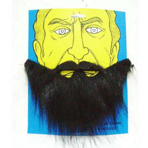 1PC Fake Beard Funny Costume Mustache Prom Props Pirate Par