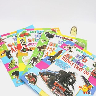 Sticker Books for Baby Leaning English Story Book with Stic
