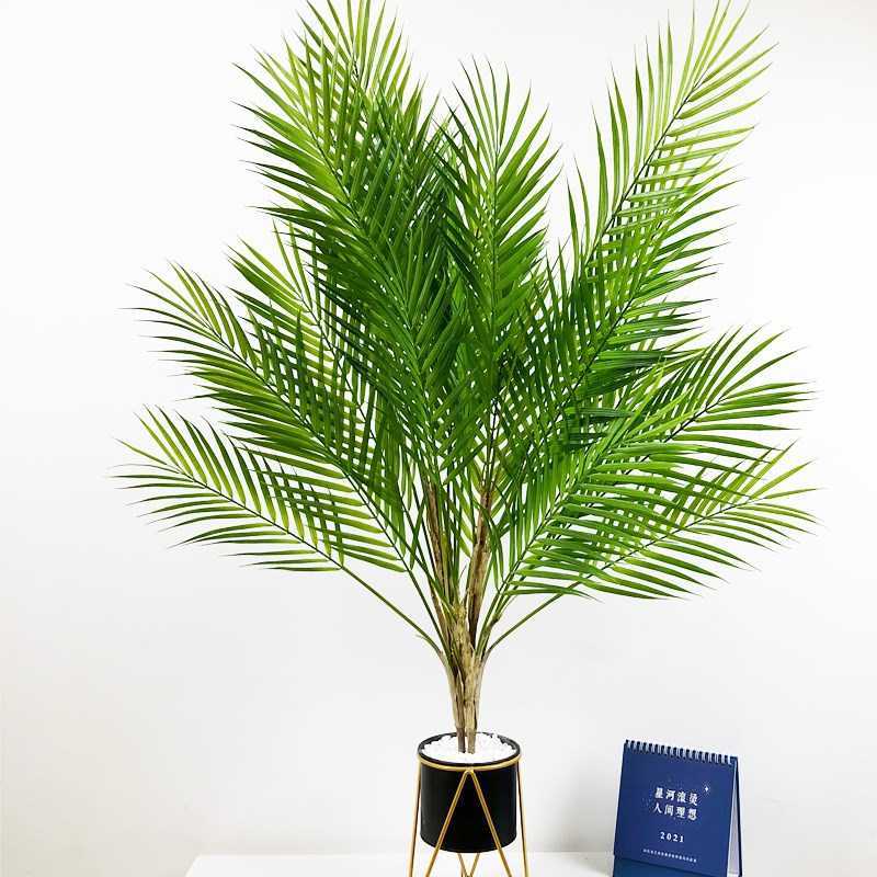 96cm 13 Heads Tropical Artificial Palm Tree Large Plants Lea