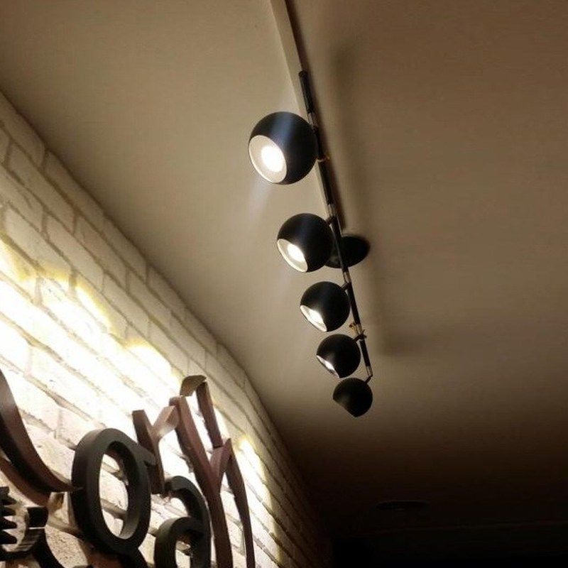 modern cafeteria bar passageway porch study ceiling lights p