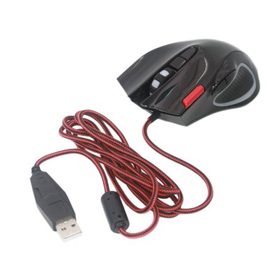Z1 3200 DPI 7 Button Wired Optical LED Game Gaming Mouse For
