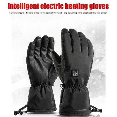 Winter Heated Gloves Hand Warmer Electric Heating Glove