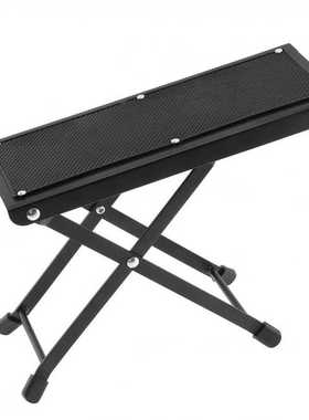 Metal Folding Guitar Footstool Rest Anti-Slip Stand Height A