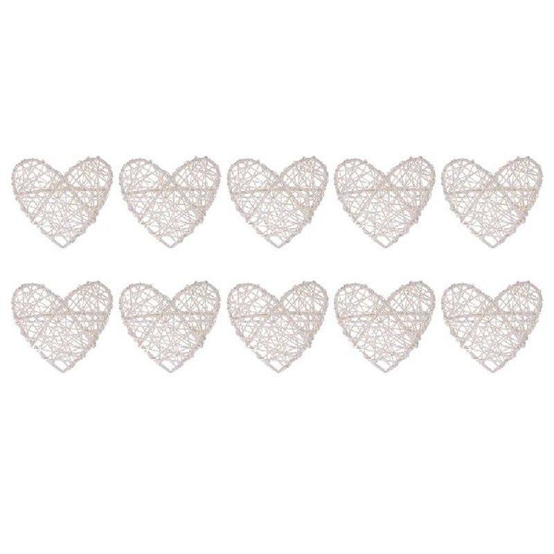 rattan balldecorative heart wicker ornaments filler wedding