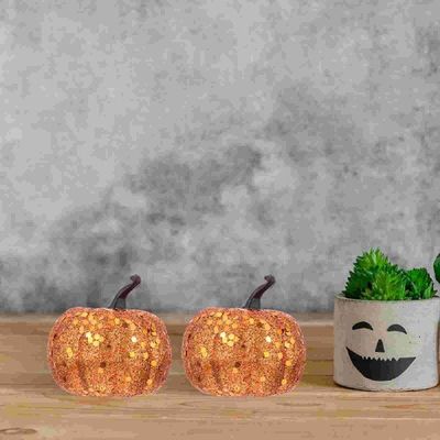 Pumpkin Pumpkins Artificial Halloween  Mini Decor Harvest