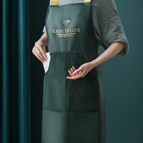 1PCS Kitchen cooking apron household sleeveless waterproof