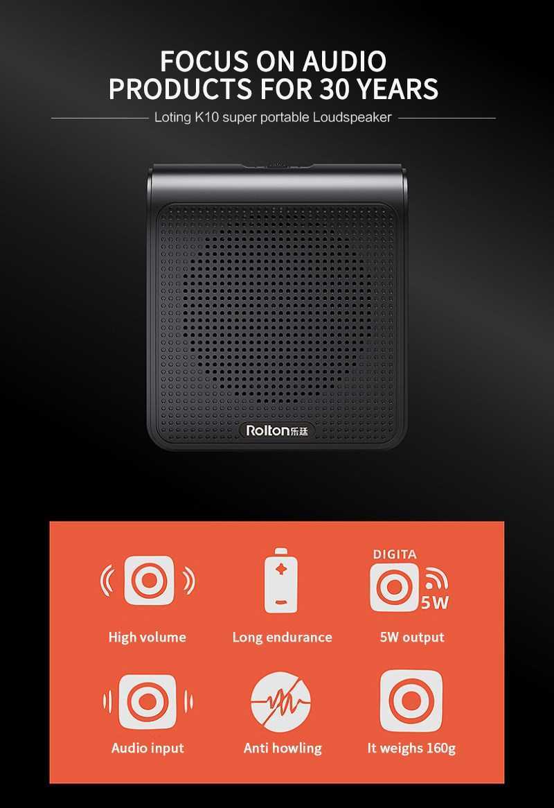 Mini Audio Speaker Natural Stereo Sound Loudspeaker Portable