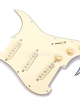Classic Prewired Loaded SSS Pickguard Alnico V Pickups for S