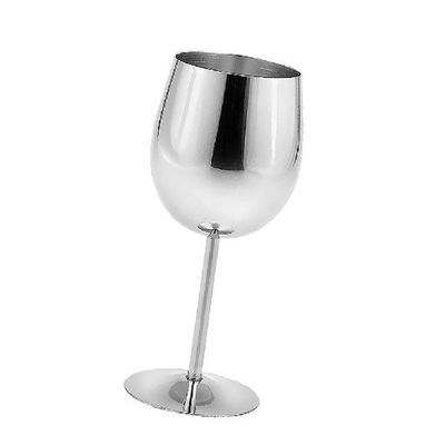 Stainless Steel Red Wine Glasses Goblets Cup Champagne Bar