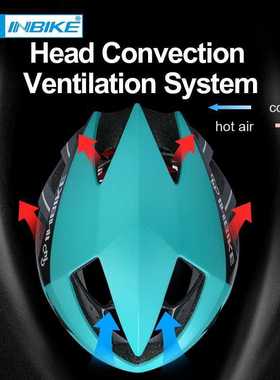 INBIKE Cycling Helmet Bicycle Helmet Magnetic Goggles Mounta