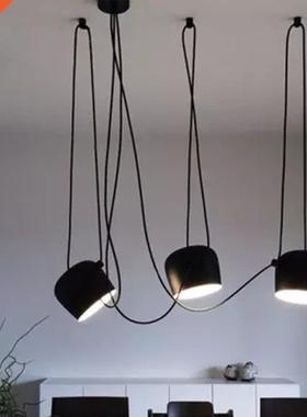 Modern Drum Pendant Lamp Ceiling LED Hanglamp Spider Industr