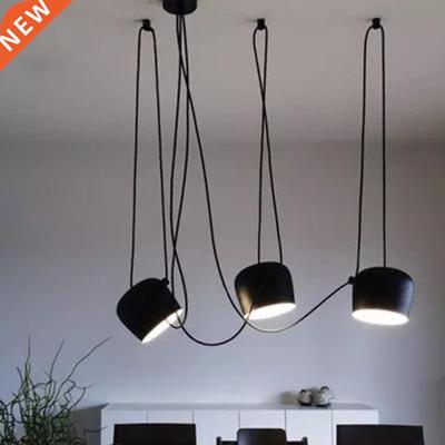 Modern Drum Pendant Lamp Ceiling LED Hanglamp Spider Industr