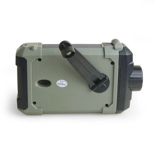 Portable Radio Hand Crank AM FM NOAA Emergency 3-in-1 Readin