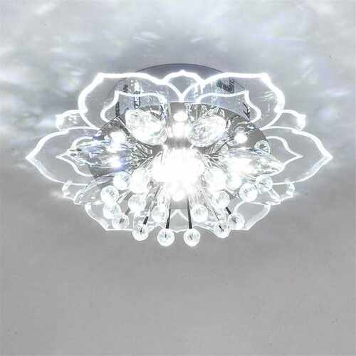 crystal lamp ceiling lights Flowers Chandelier for living ro