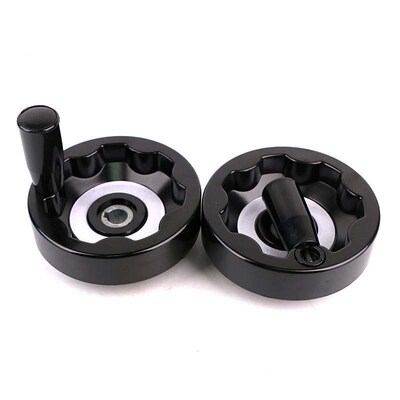 Plastic handwheel 10-20cm alloy folding Lathe Milling Machin