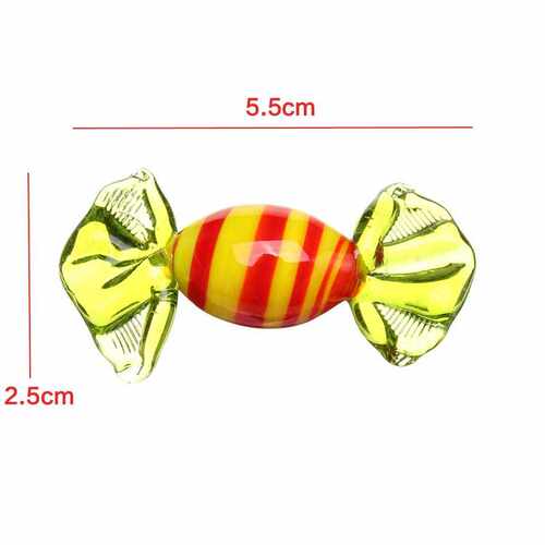 20pcs/lot Colorful Glass Fake Sweets for Festival Wedding Pa
