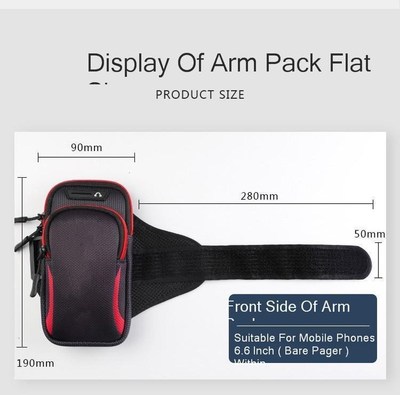 Gym Sports Running Jogging Armband Arm Band Bag Holder Case