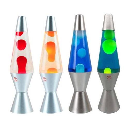 Cone Liquid Motion Lamp Cool Wax Night Light Color Changing
