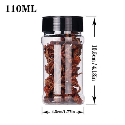 15/20/25PC Salt and Pepper Shakers Spice Container Plastic