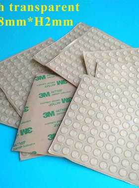 5 Sizes in 1 Pack Self Adhesive Rubber Pad Soft Anti Slip Bu