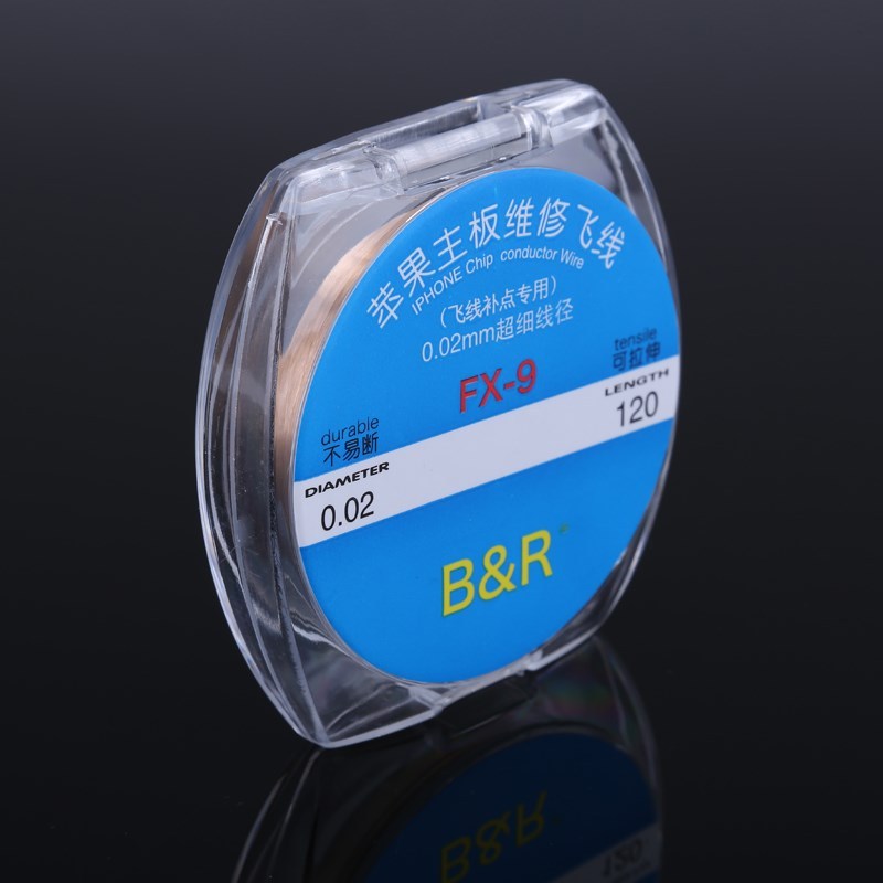 0.02mmx120m PCB Link Wire Copper Soldering Wire Jump Line fo