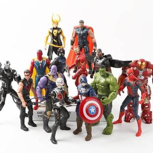 Marvel Avengers 3 Infinity War Action Figures Toys Hulk Cap
