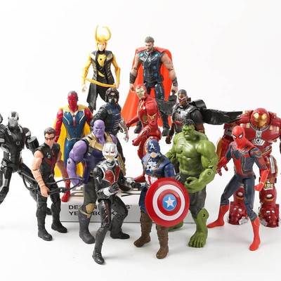 Marvel Avengers 3 Infinity War Action Figures Toys Hulk Cap