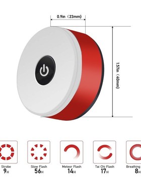 Mini LED Bicycle Tail Light sb Chargeable Bike Rear Lights I