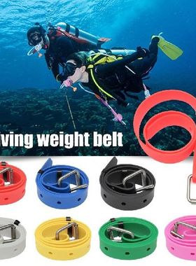 1.3m Free Diving Weight Belt Quick Release Buckle Scuba