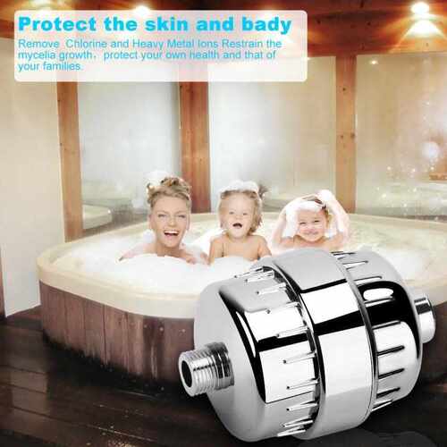 Water Filter Purifier Kdf+calcium Sulfite Shower Bathing Sof